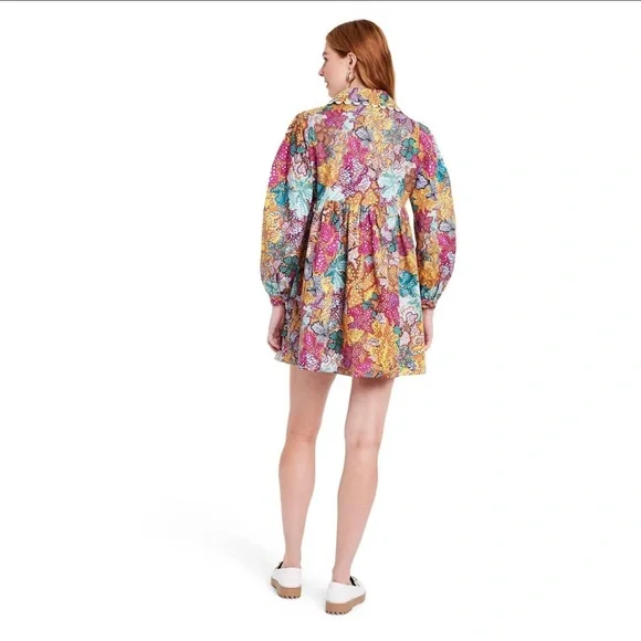 Kika Vargas Multicolor Floral Dress - Picture 5 of 6